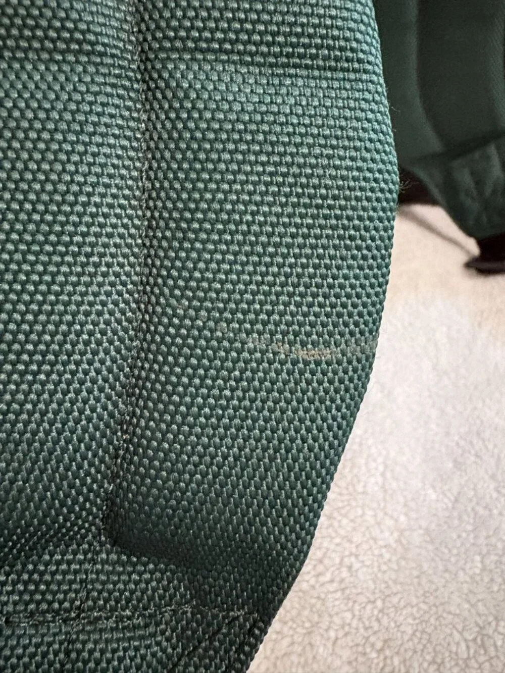 Vintage Canon Professional Photographer Camera Backpack Forest Green Canvas 1